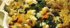 White Bean and Collard Green Gratin: Part of a Southern Christmas Dinner